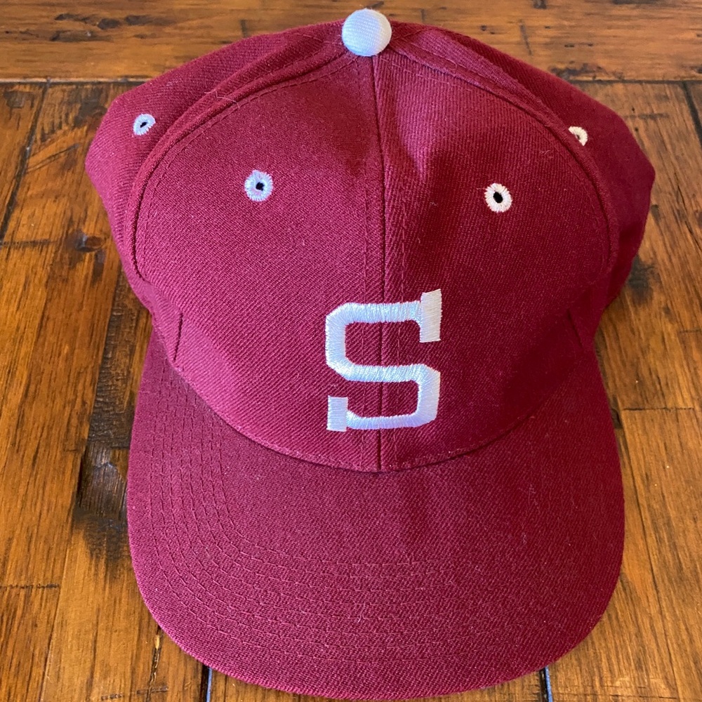 Stanford Cardinal Hat Cap Fitted Mens 7 3/8 NCAA College YoungAn